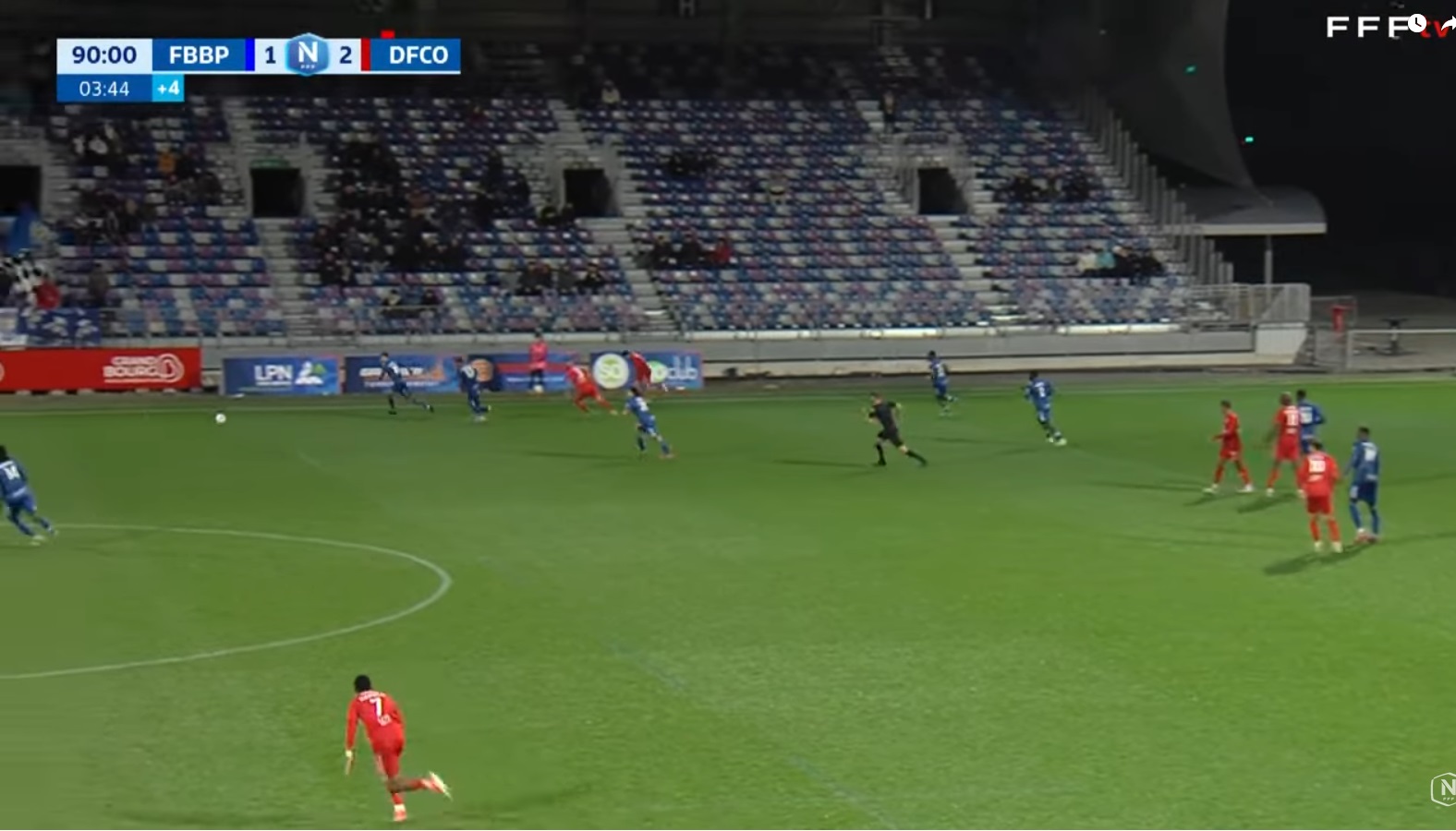 début contreattaque